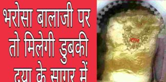 भरोसा बालाजी पर तो मिलेगी डुबकी दया के सागर में