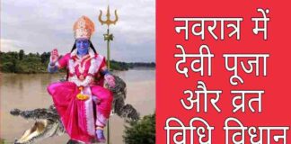 Navratri Vrat Puja vidhi, नवरात्र में देवी की पूजा और व्रत कैसे करें ?