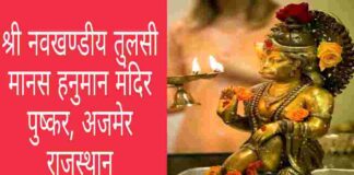 श्री नवखण्डीय तुलसी मानस हनुमान मंदिर