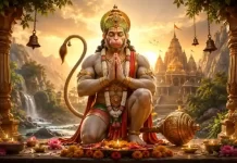 हनुमान भक्ति, कथा एवं साधना: संपूर्ण मार्गदर्शिका हनुमान भक्ति, कथा एवं साधना का प्रतीक भगवान हनुमान का ध्यानमग्न स्वरूप