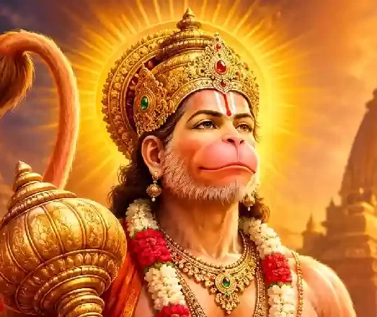 हनुमान पचीसा पाठ के लिए भगवान श्री हनुमान जी का भक्तिमय स्वरूप