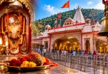 मेहंदीपुर बालाजी न्यूज़, मंदिर परिसर और श्रद्धालुओं का दृश्य