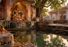 कुण्डीवाले बाबा कौन थे? मेहंदीपुर बालाजी के पुराने कुंड की कहानी मेहंदीपुर बालाजी के कुण्डीवाले बाबा और पुराने कुंड का सांकेतिक दृश्य