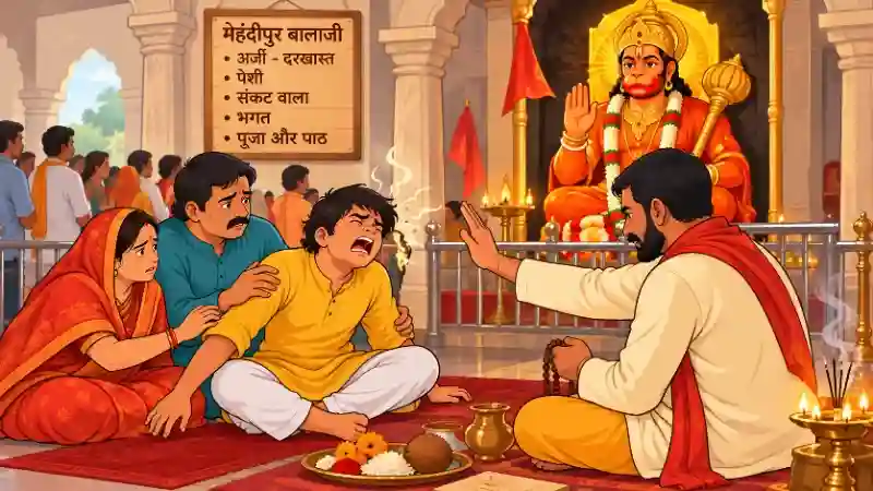 मेहंदीपुर बालाजी में संकटवाला कौन होता है